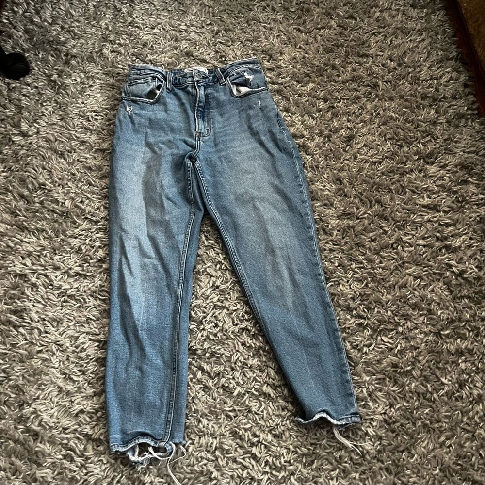 Abercrombie and fitch the high rise skinny jeans size 6s